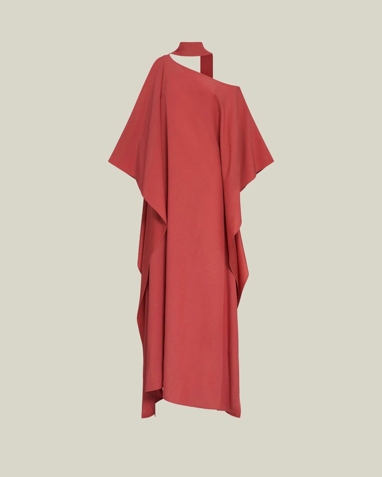 PHANTOM SKY CAPE LONG DRESS