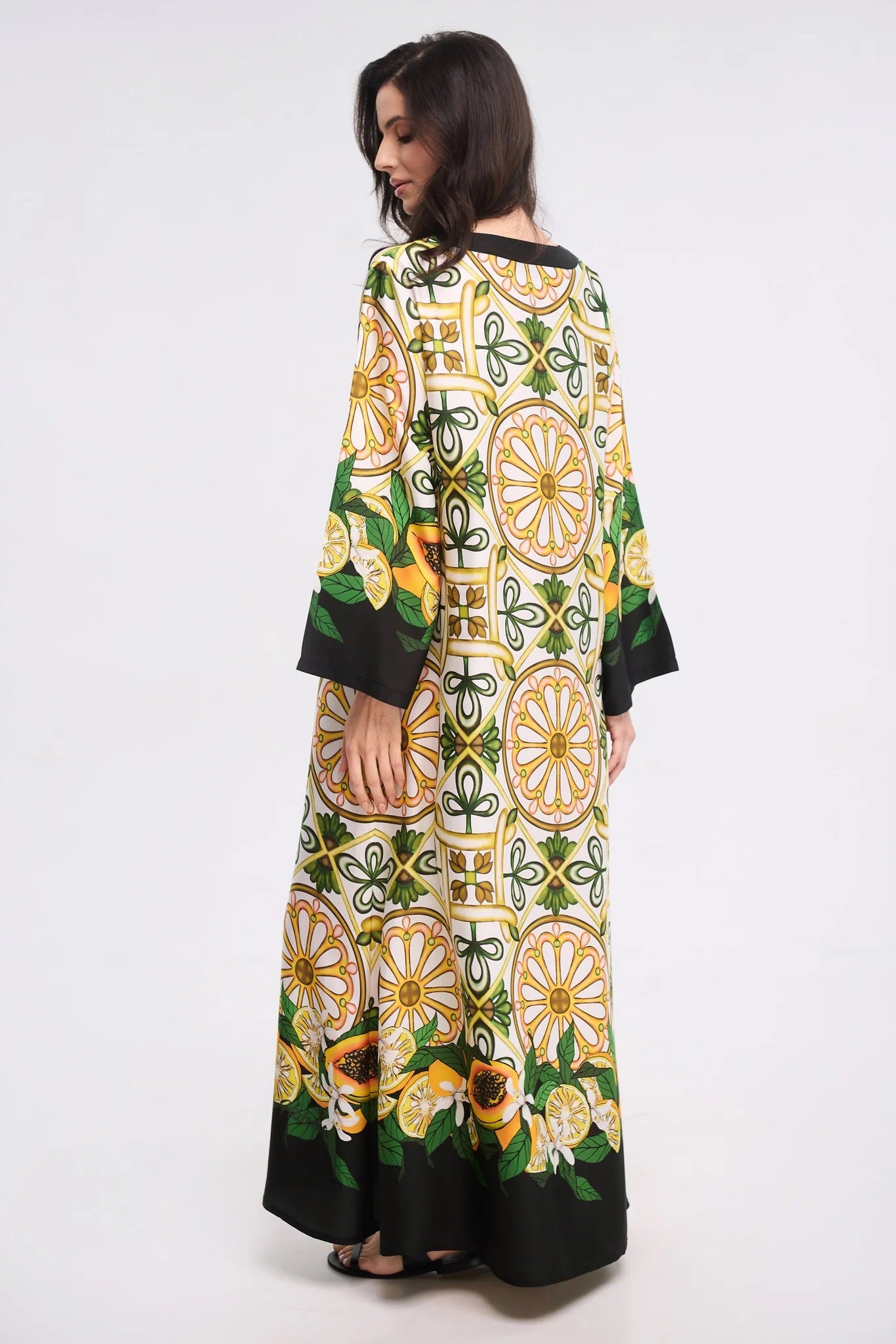 VISTA FLORAL FULL DRESS