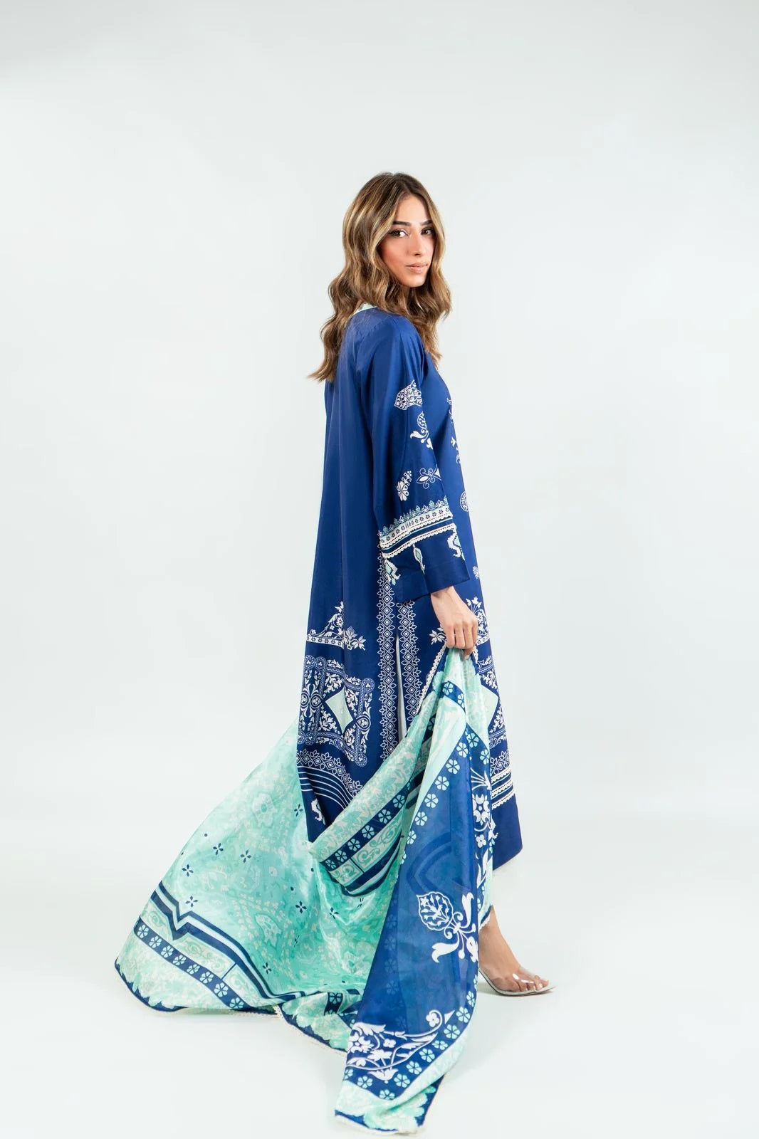 EVA LAWN LUXURY TOP AND PANT SET