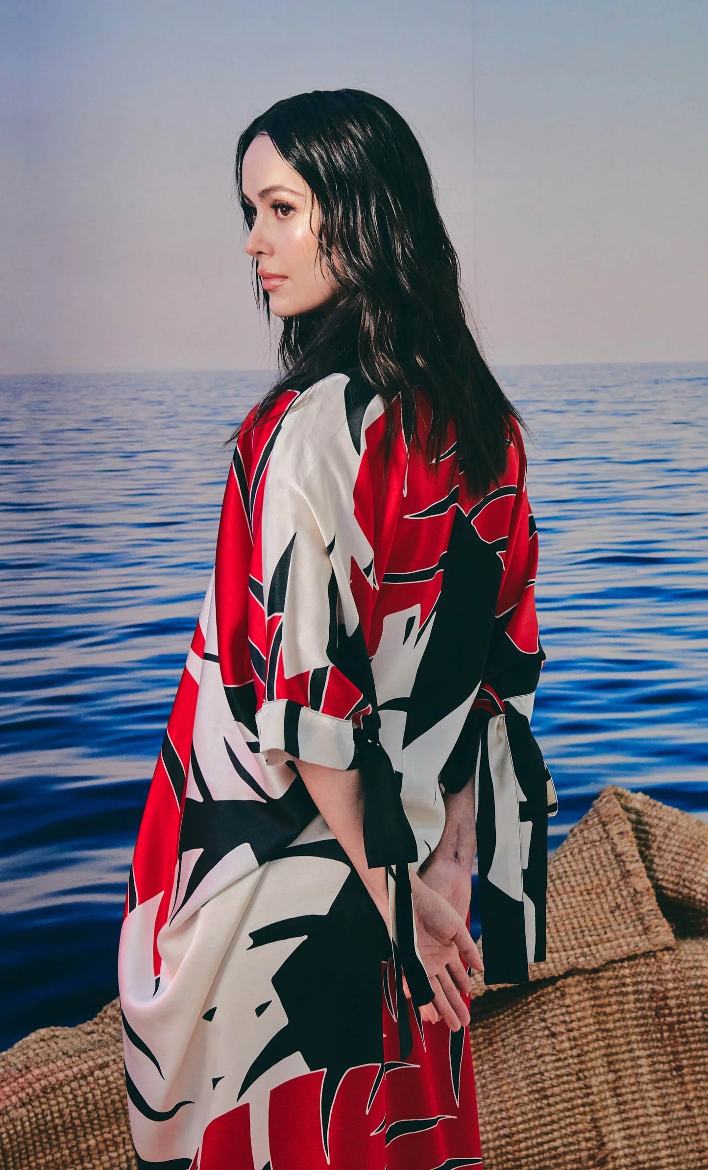 TANGERINE LOUNGE LONG DRESS