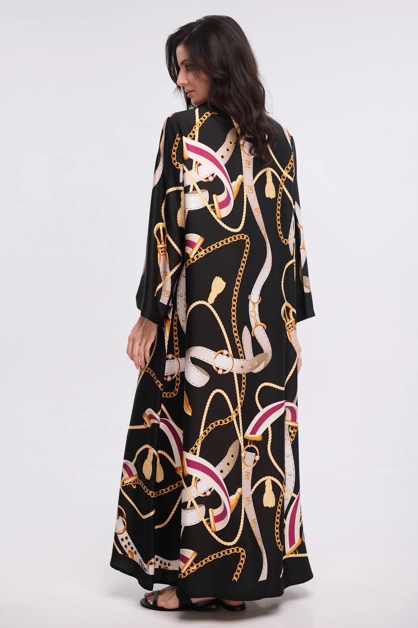 CHELLA WEAR LOUNGE KAFTAN DRESS