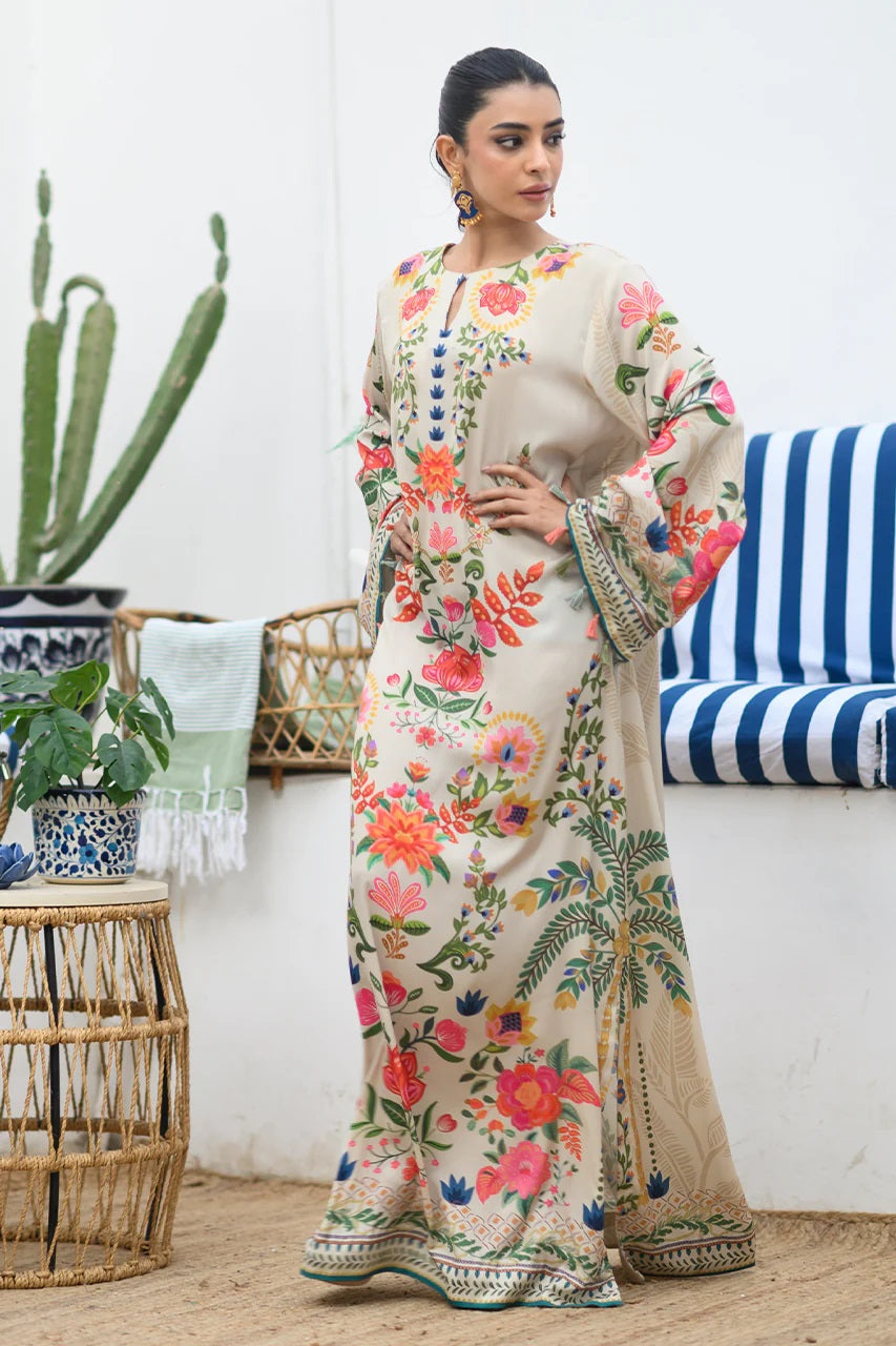 IVORY LAWN PREMIUM LONG DRESS
