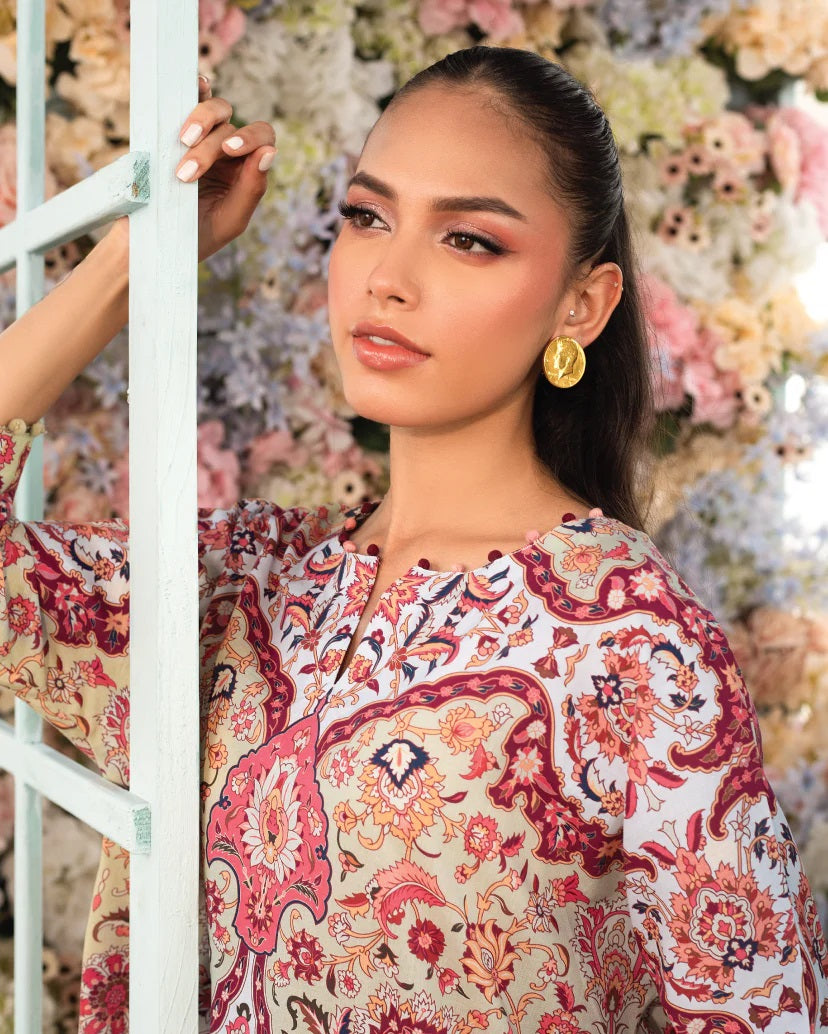 PAISLEY BLOOM PREMIUM TOP AND PANT SET