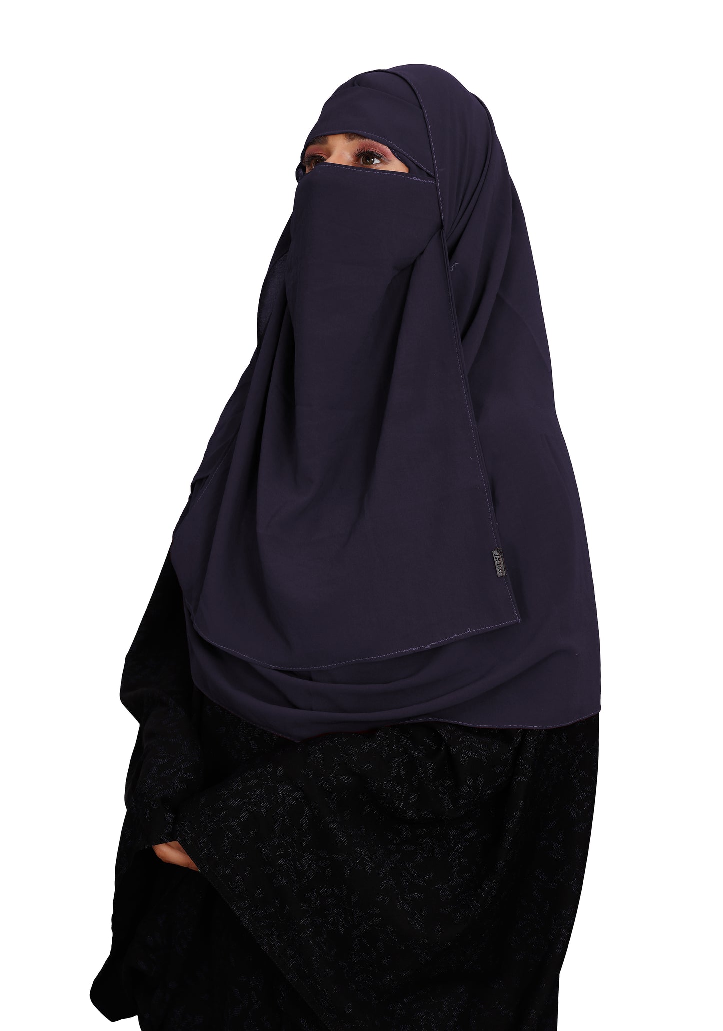 SIGNATURE ELEGANCE TWO LOOP HIJAB AND ONE LAYER NIQAB SET