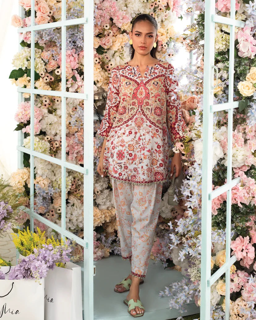 PAISLEY BLOOM PREMIUM TOP AND PANT SET