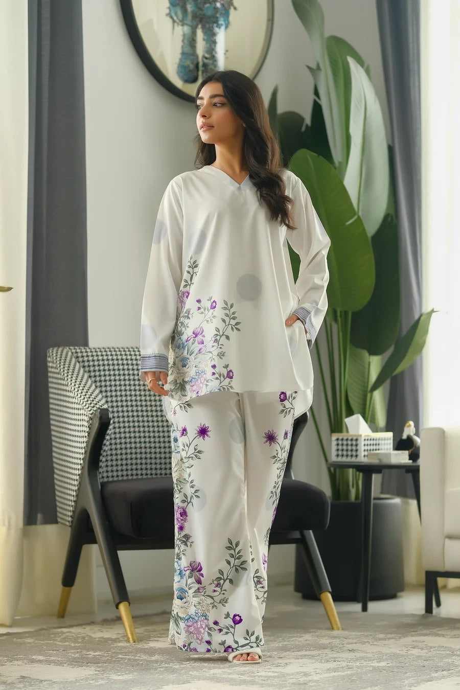 Royal Oasis Premium Top And Pant Set