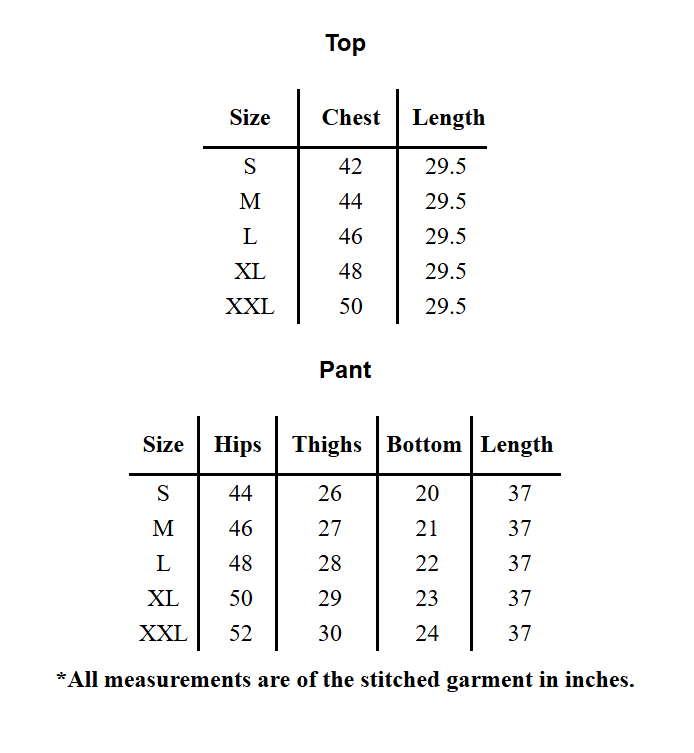 LUME OASIS PREMIUM TOP AND PANT SET