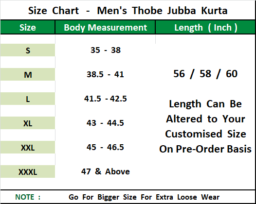 PREMIUM SOFT MULBERRY COTTON MEN THOBE JUBBA