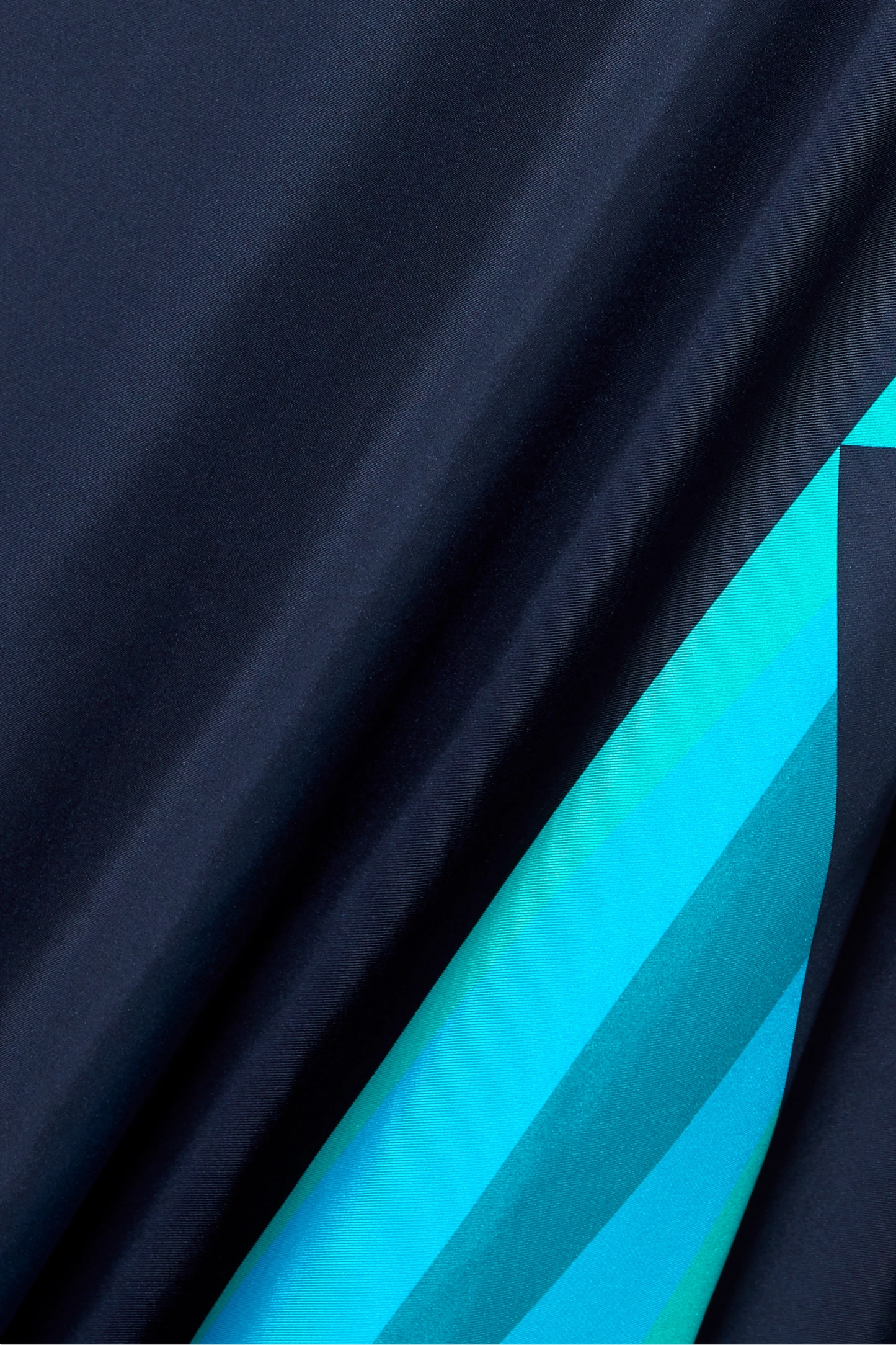 Women’s Black & Blue Color Printed Soft Silk Kaftan