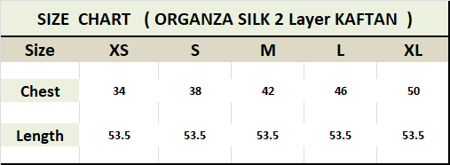 WOMEN PREMIUM PRINTED ORGANZA SILK LONG DUAL COLOUR KAFTANS