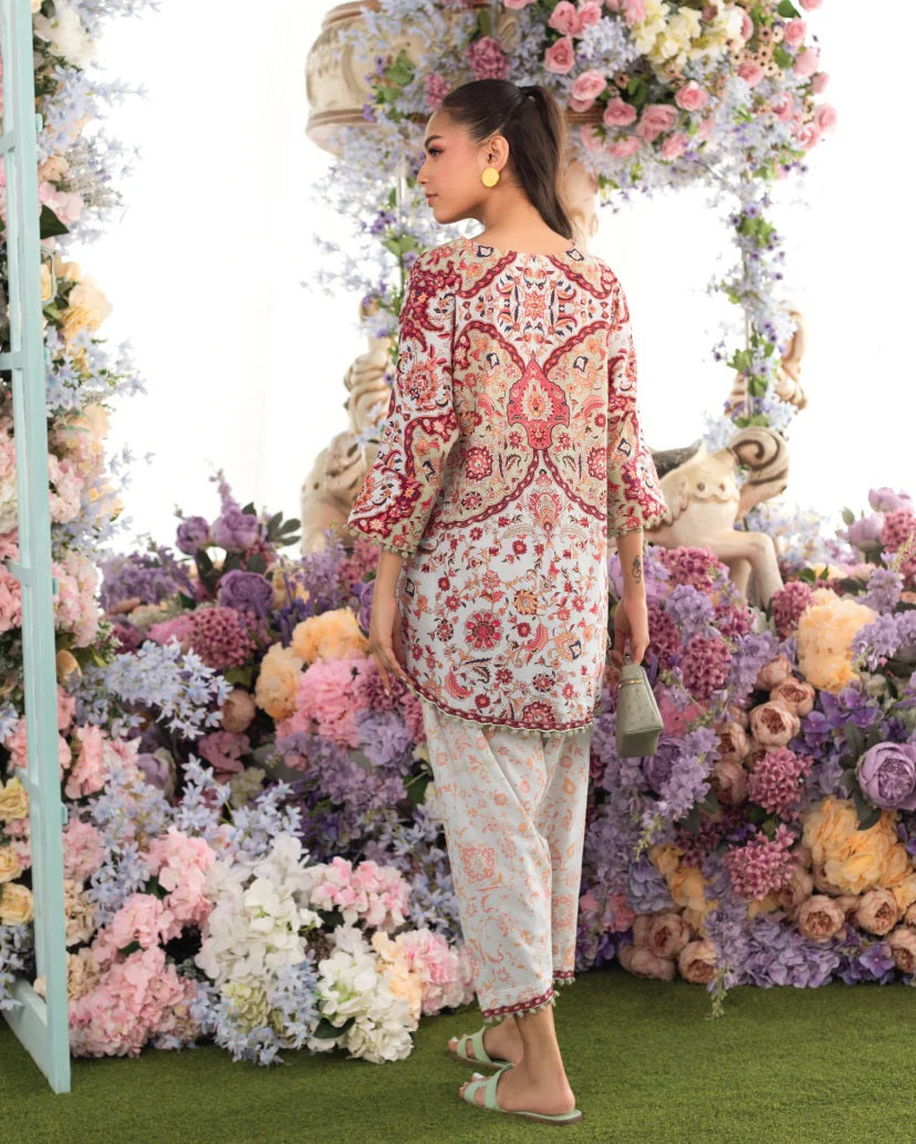 PAISLEY BLOOM PREMIUM TOP AND PANT SET