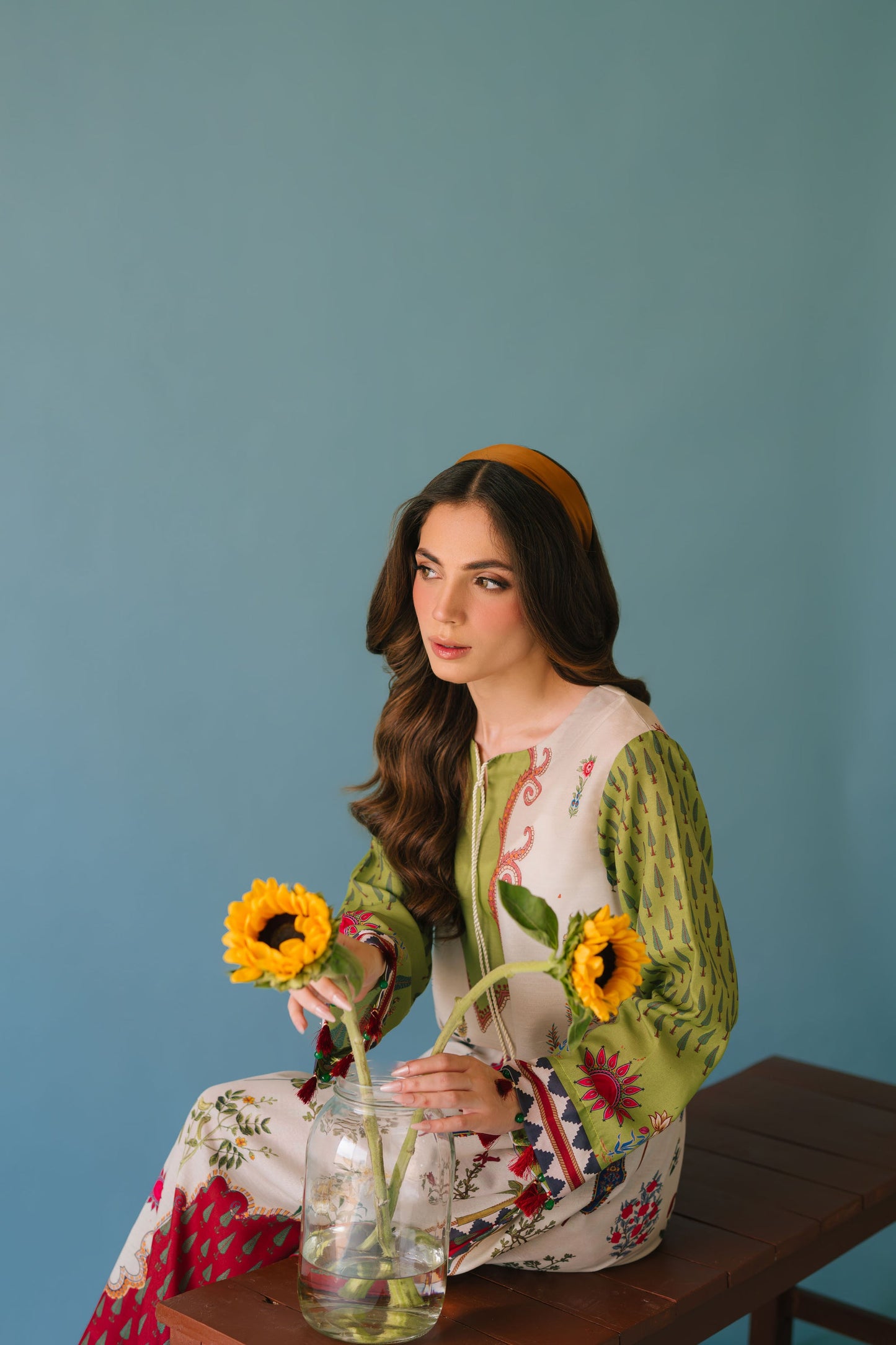 MAJESTIC CRIMSON PREMIUM LONG DRESS