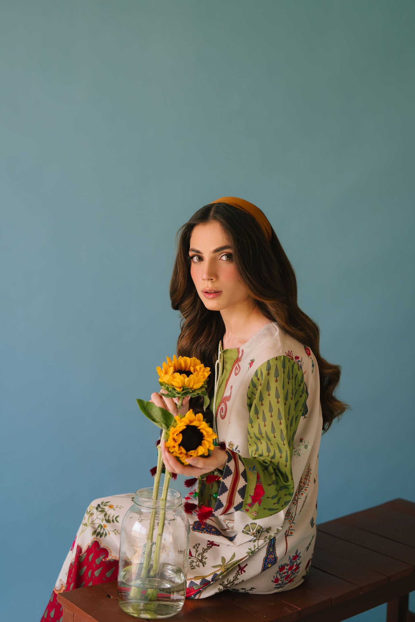 MAJESTIC CRIMSON PREMIUM LONG DRESS