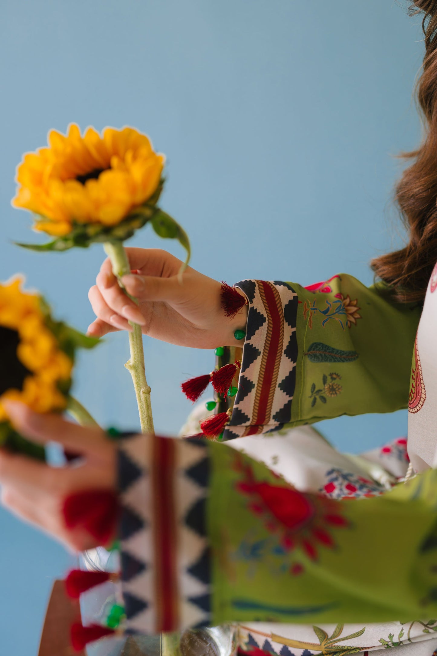 MAJESTIC CRIMSON PREMIUM LONG DRESS