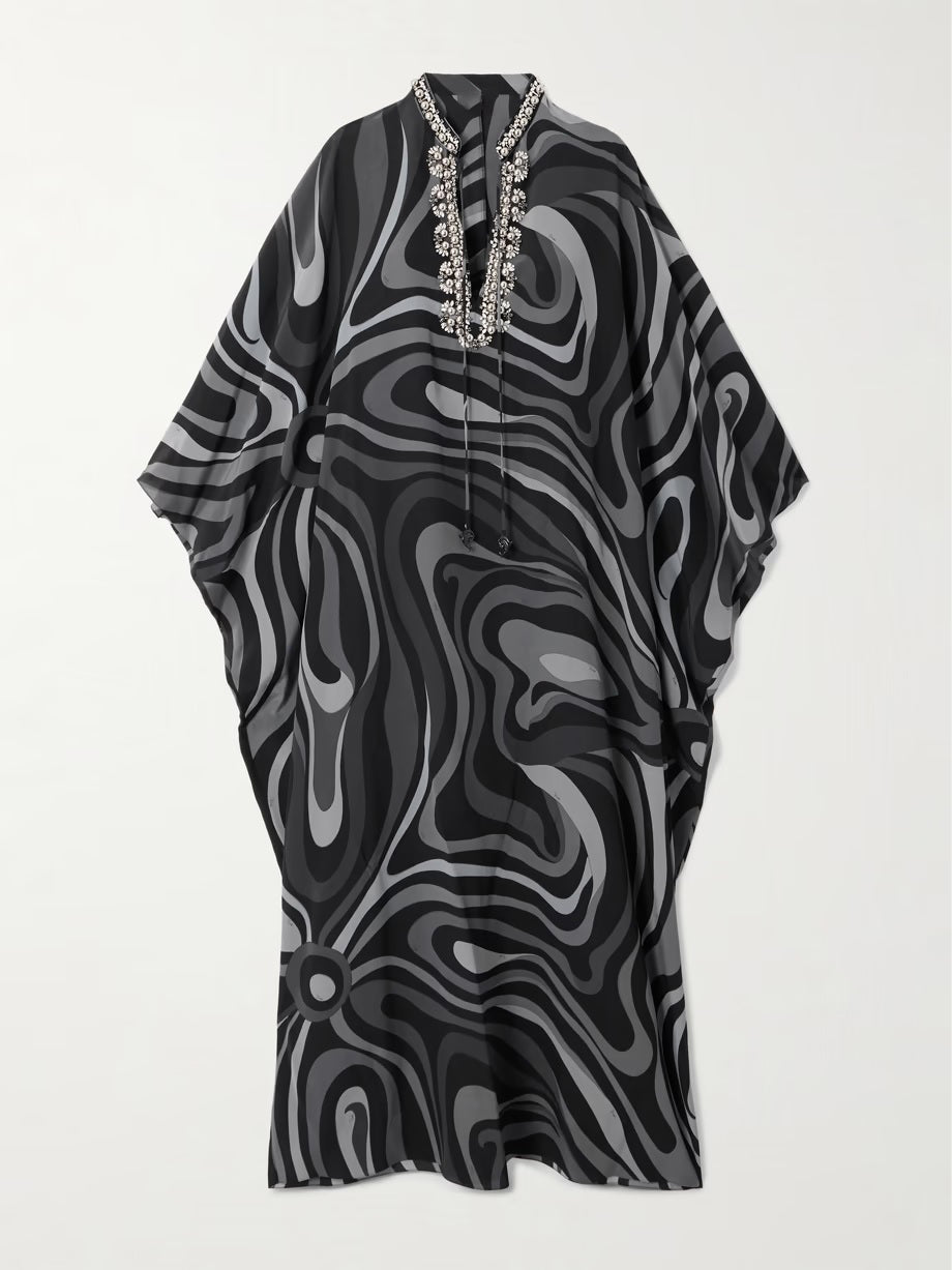 EGYPTIAN NOBU PREMIUM HANWORK LONG KAFTAN