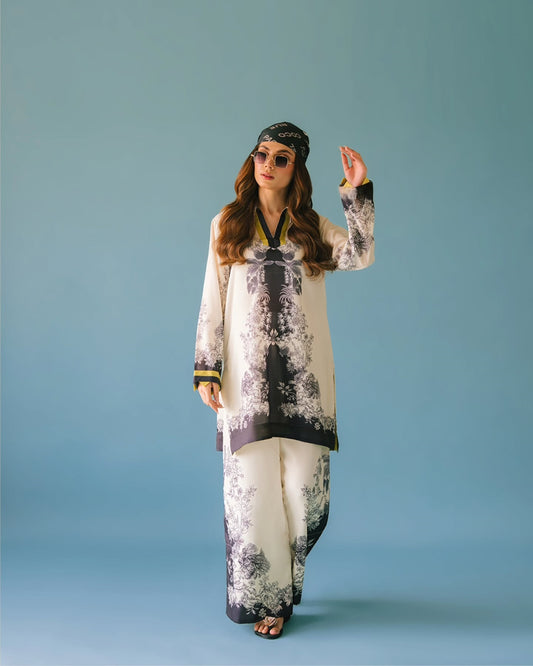 BAROQUE SHINE PREMIUM TOP AND PANT SET