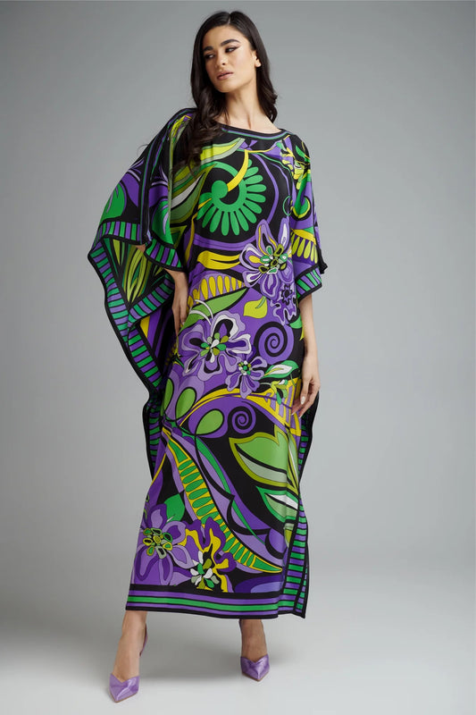 ABSTRACT PRINTED BOLD STATEMENT KAFTAN