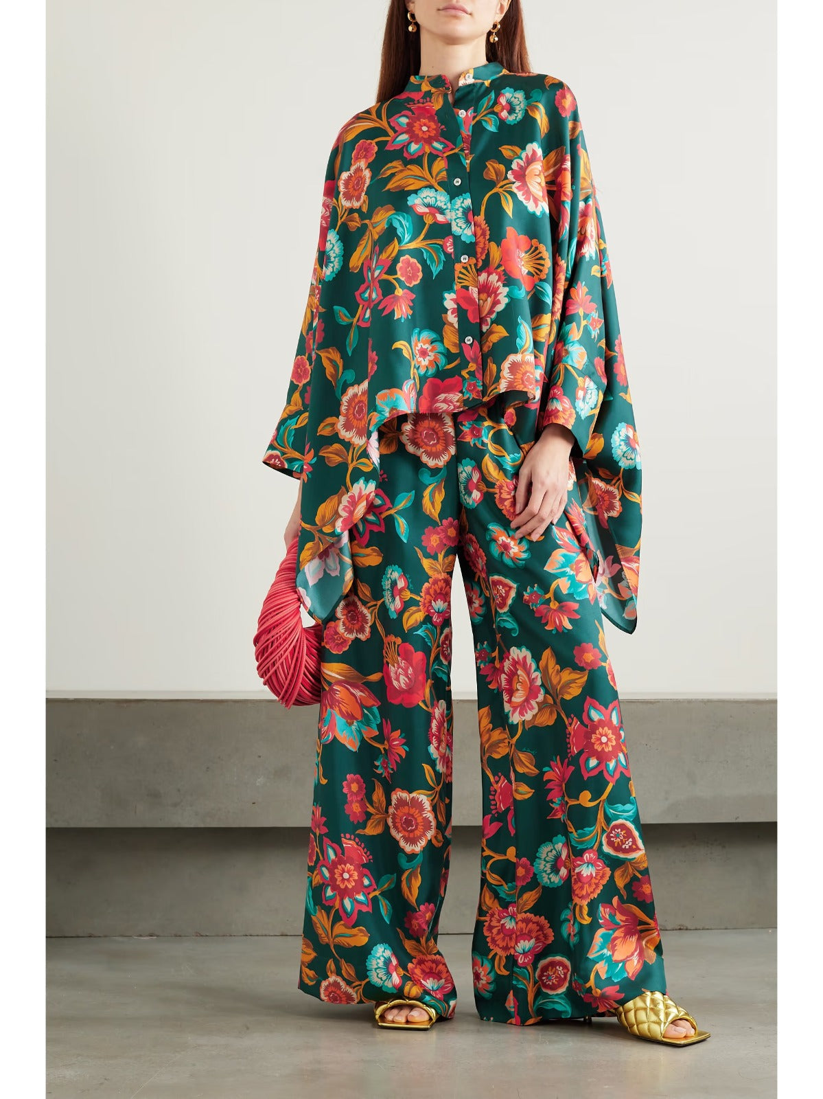 BOHEMIAN FLORAL BLEND CO0ORD SET