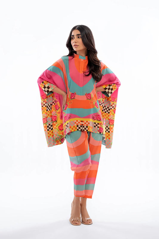 VIBRANT DREAMS: COLORFUL  CO-ORD SET