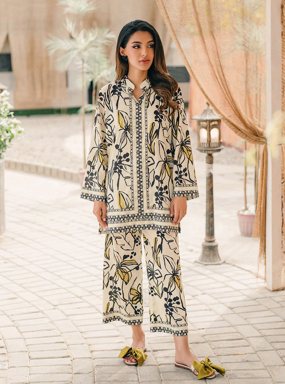 LUXURY NATURE PRINTED CO-ORD SET