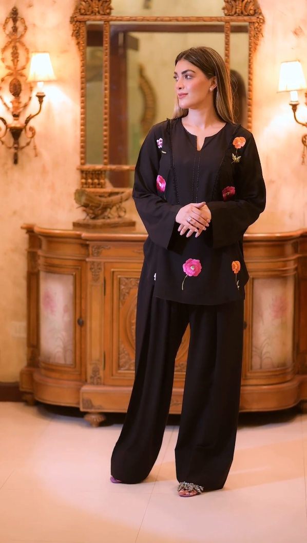 ONYX LUXE PREMIUM TOP AND PANT SET