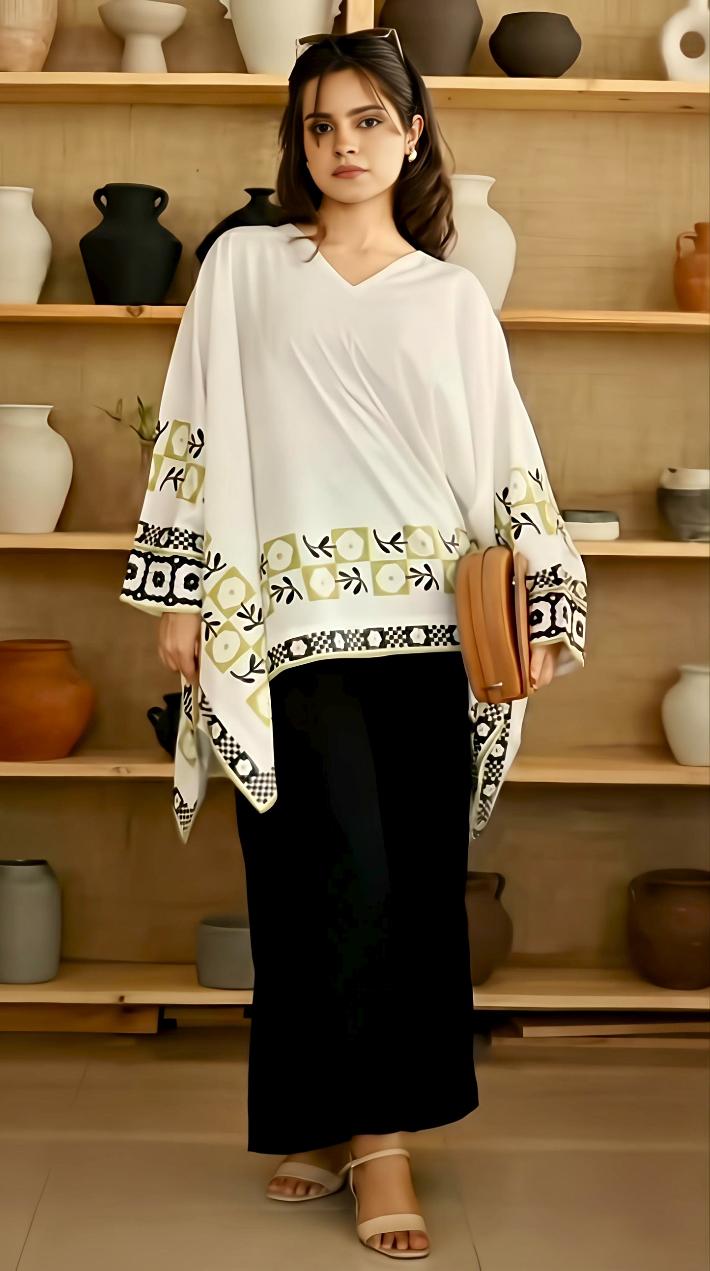 OLIVE MATTY PREMIUM TOP AND PANT SET