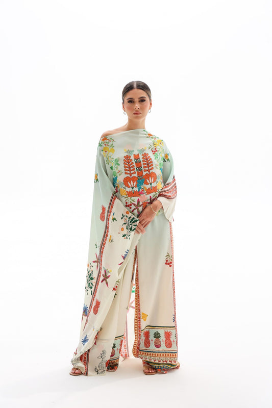 SERENE FLORAL PREMIUM  CO-ORD SET