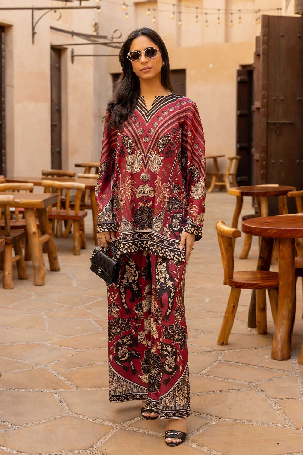 ROSAIC CROWN PREMIUM TOP AND PANT SET