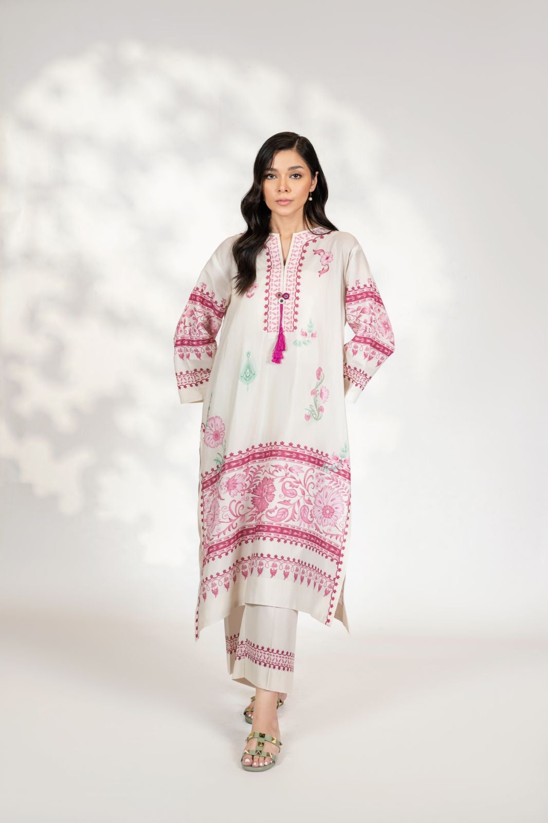 SERENITY GRACE PREMIUM LONG TOP AND PANT SET