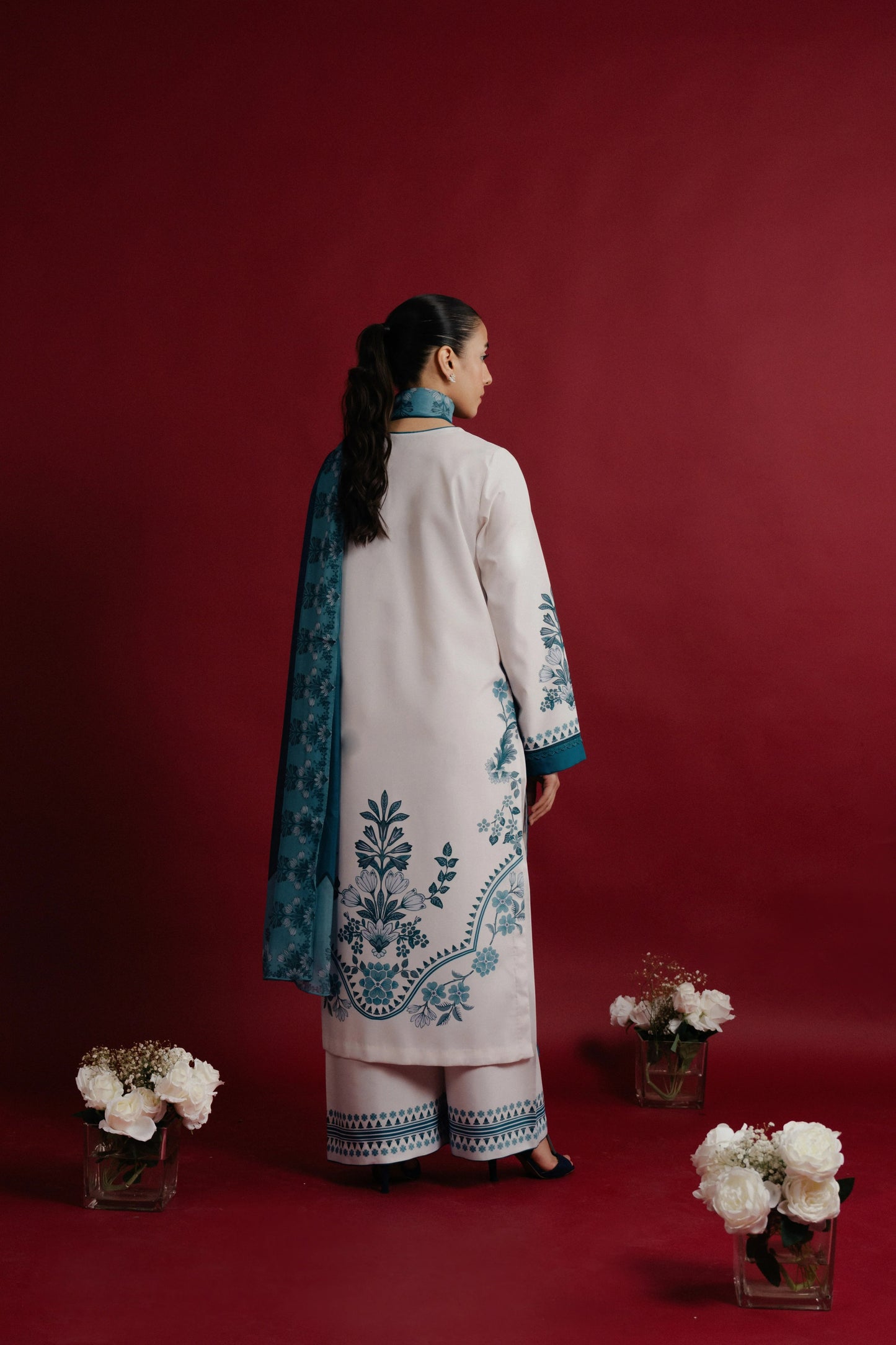 GARNET GRACE PREMIUM LONG TOP AND PANT