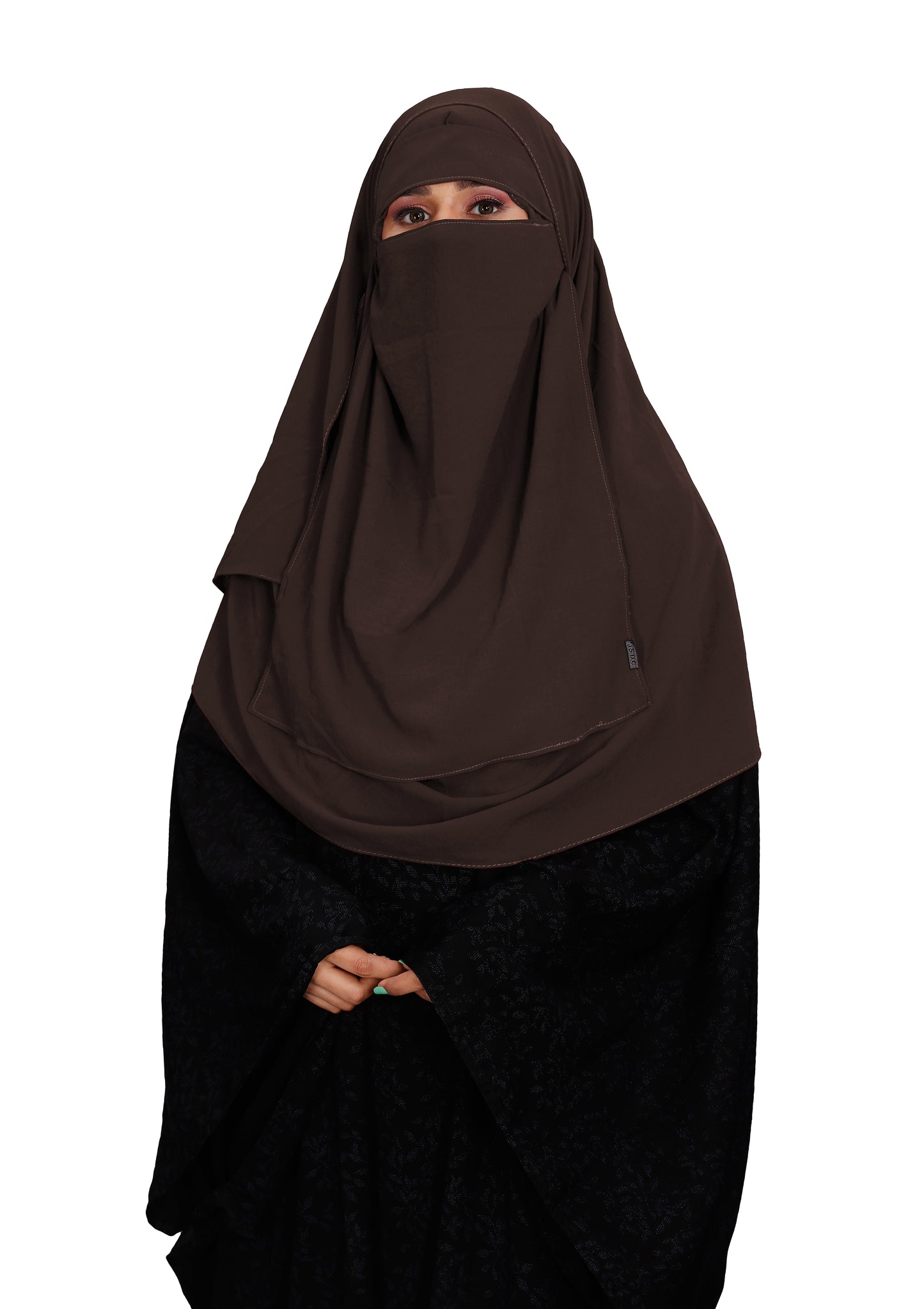 SIGNATURE ELEGANCE TWO LOOP HIJAB AND ONE LAYER NIQAB SET