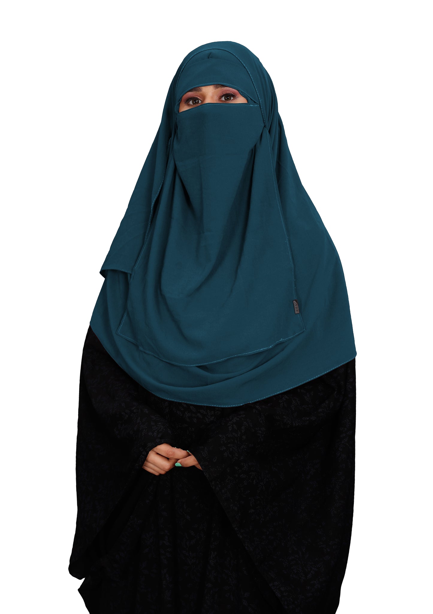 SIGNATURE ELEGANCE TWO LOOP HIJAB AND ONE LAYER NIQAB SET