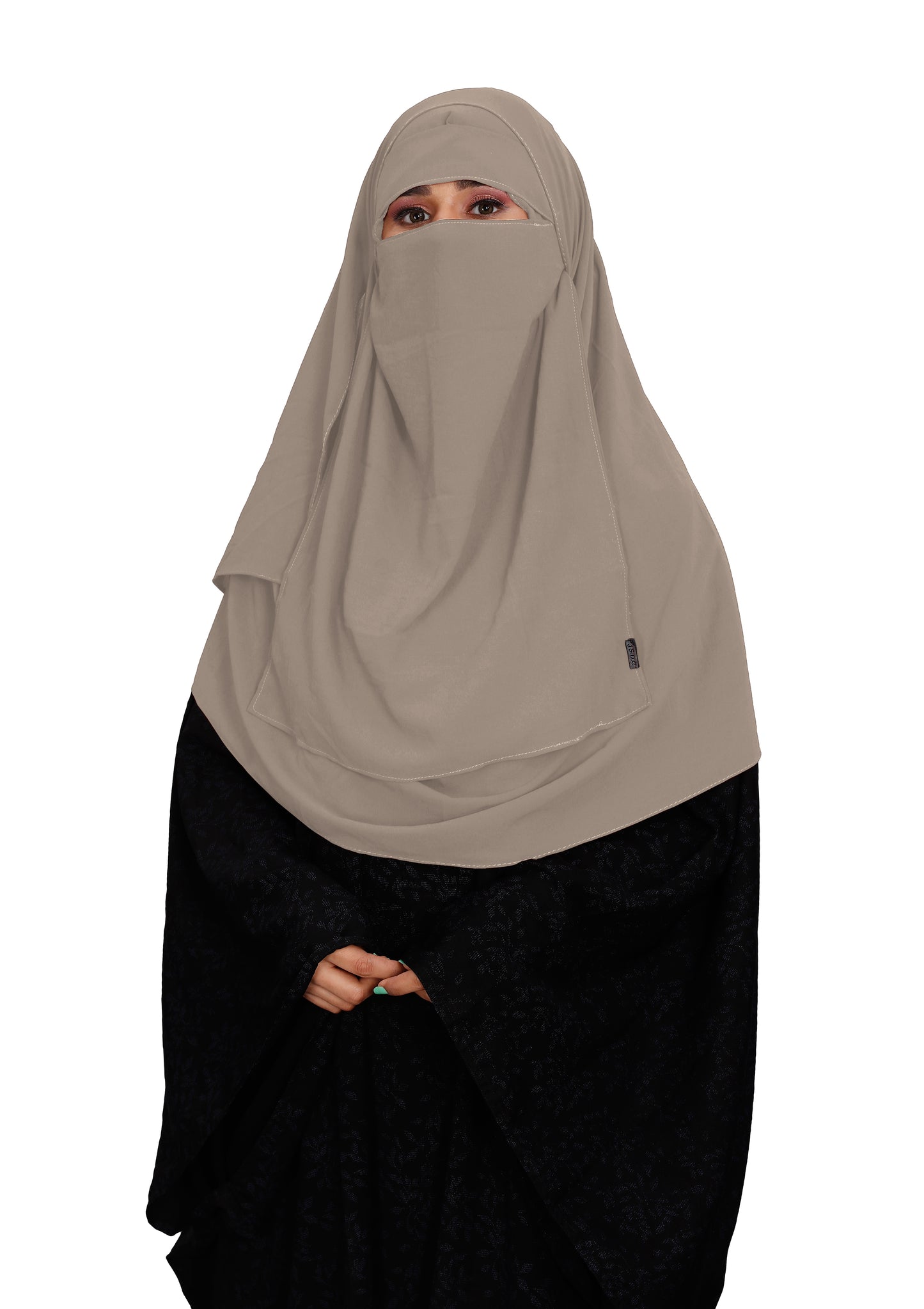 SIGNATURE ELEGANCE TWO LOOP HIJAB AND ONE LAYER NIQAB SET