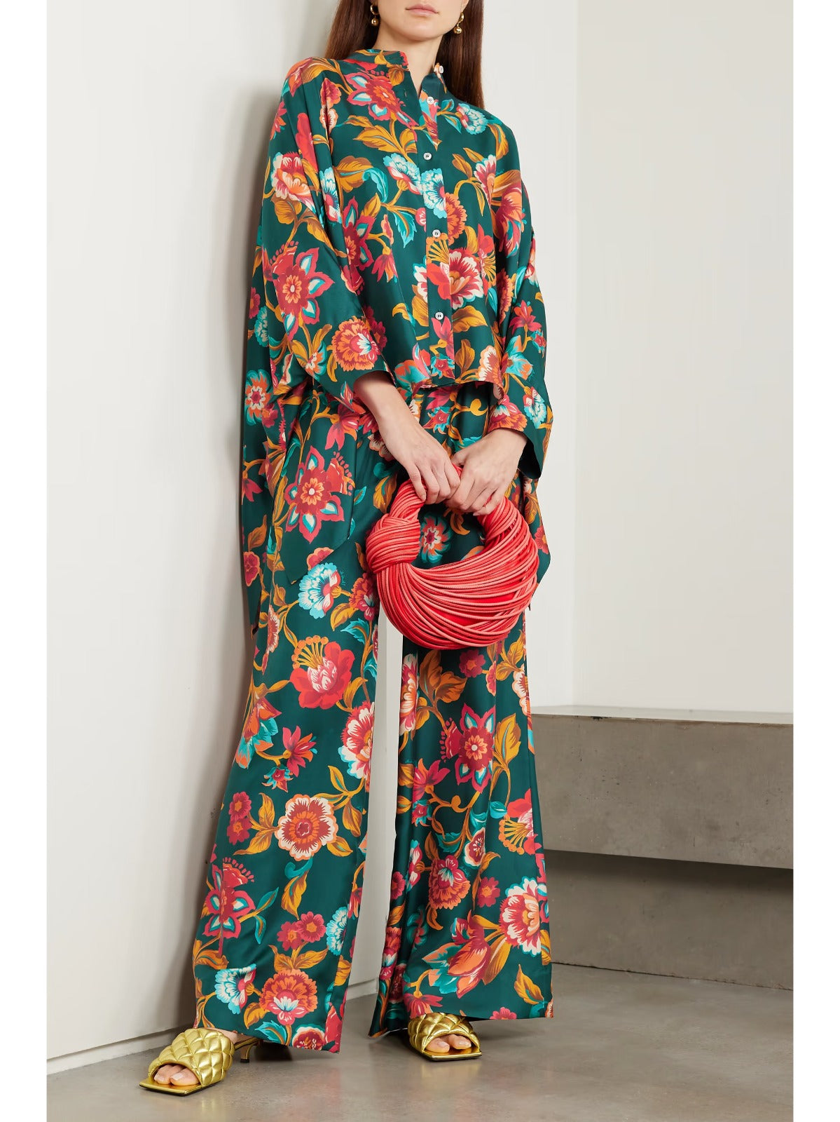 BOHEMIAN FLORAL BLEND CO0ORD SET