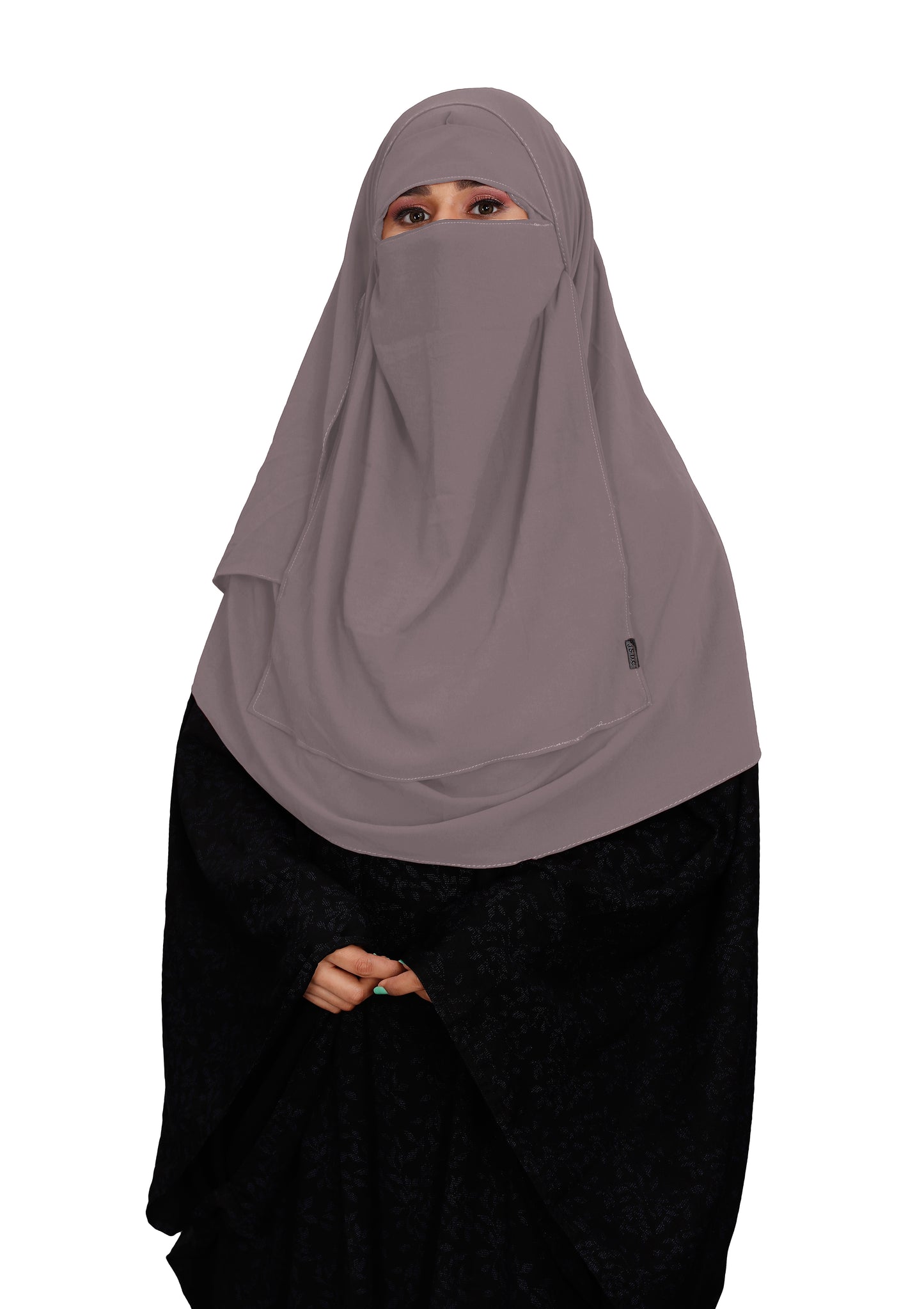 SIGNATURE ELEGANCE TWO LOOP HIJAB AND ONE LAYER NIQAB SET