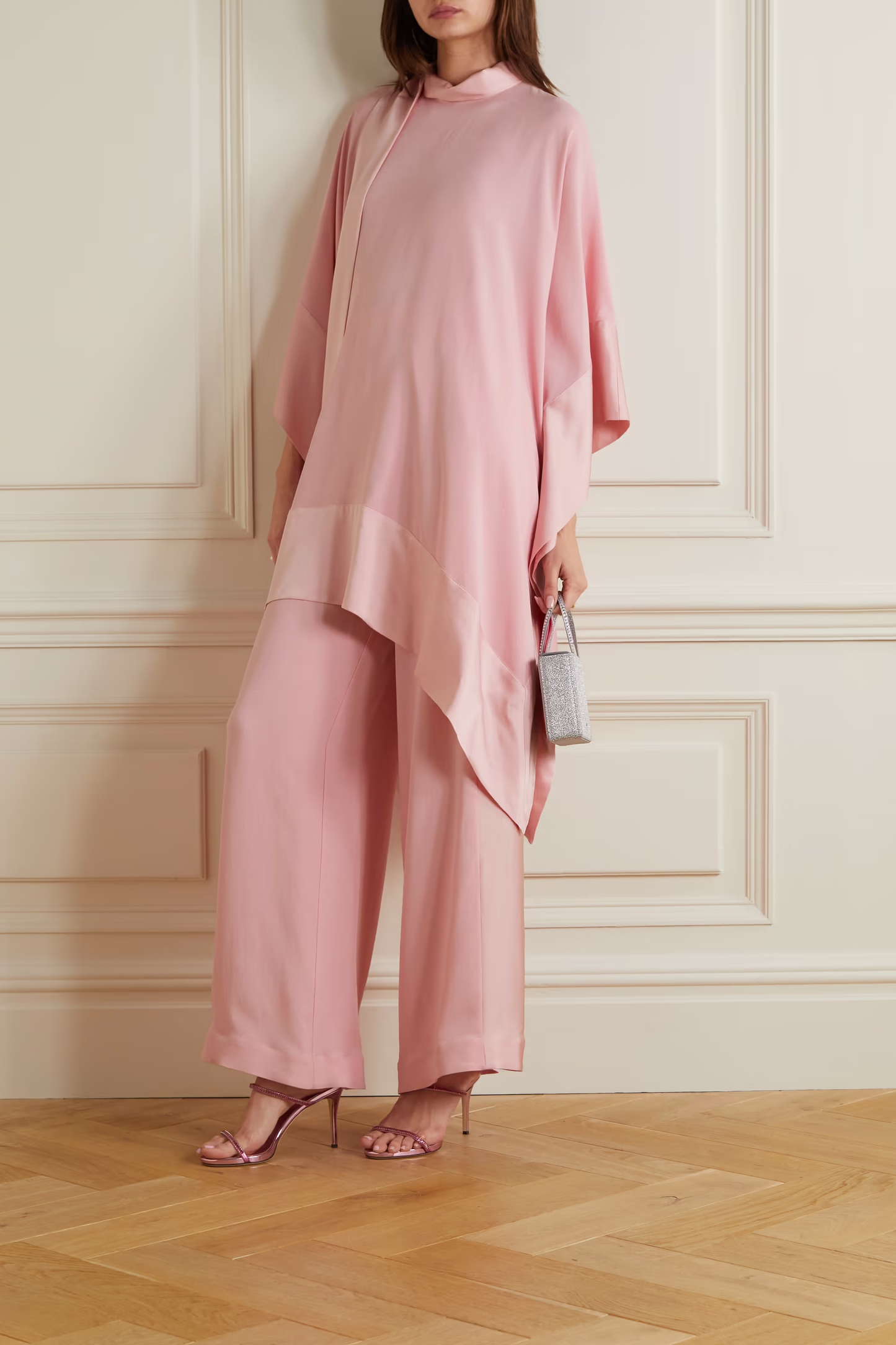 PINK PARFAIT NIDA KAFTAN TOP + PANT SET