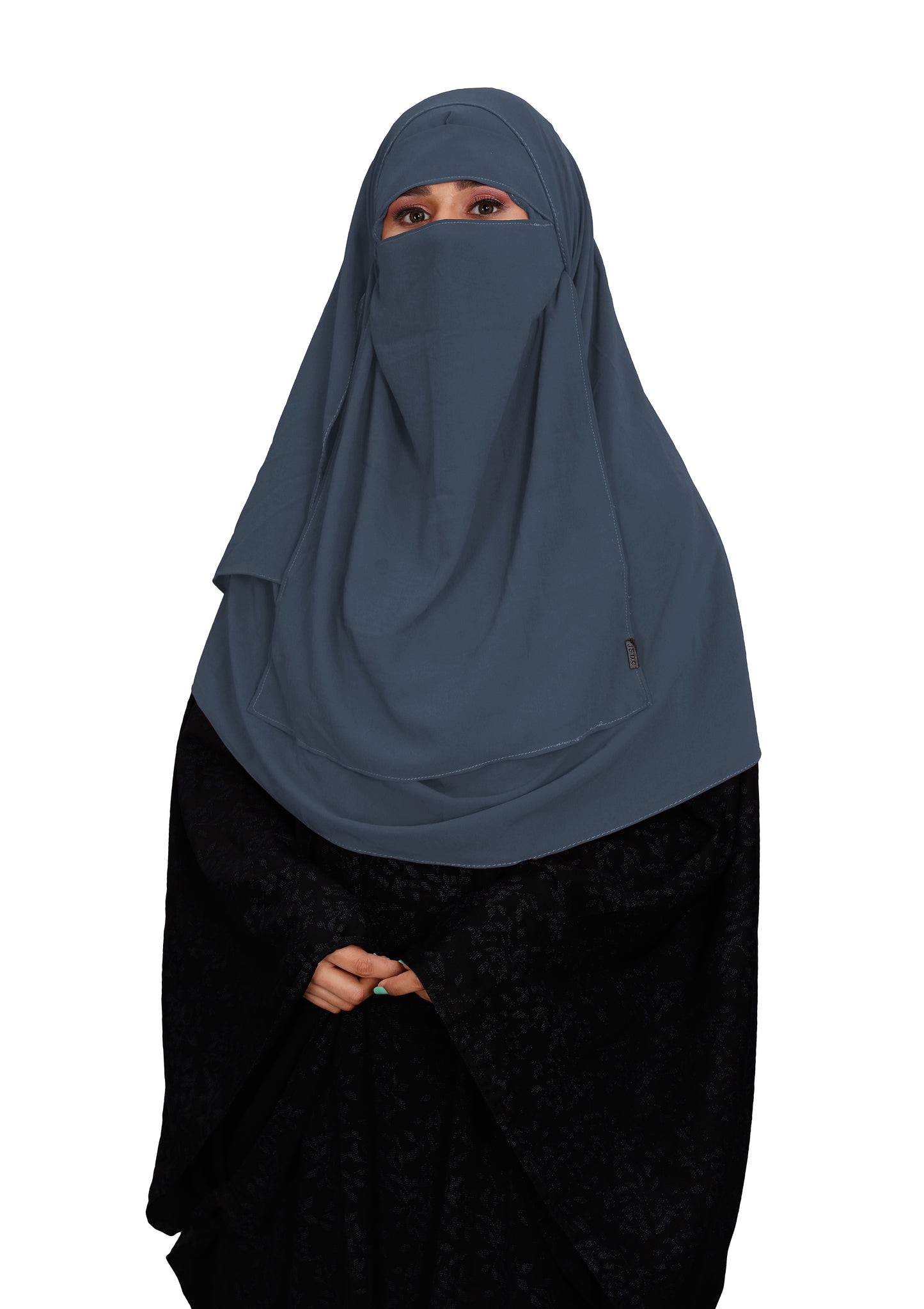 SIGNATURE ELEGANCE TWO LOOP HIJAB AND ONE LAYER NIQAB SET