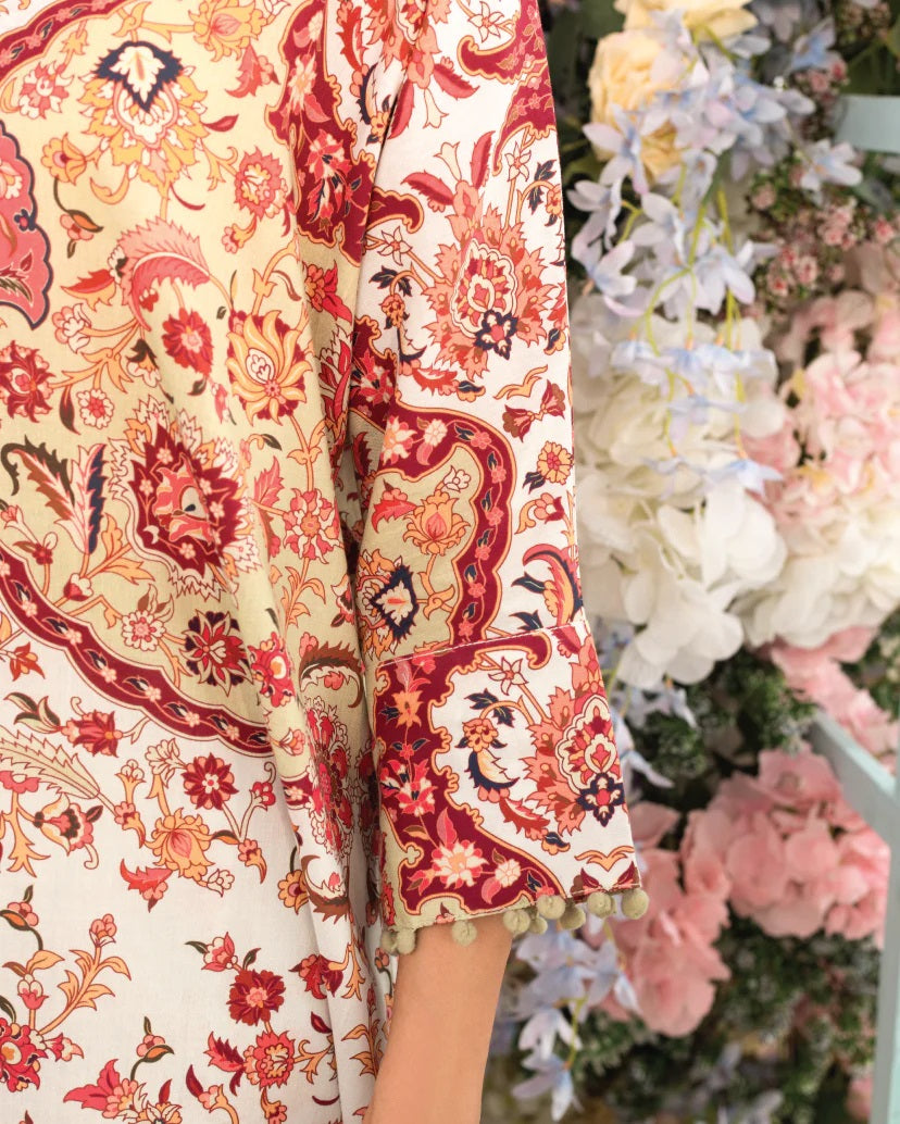 PAISLEY BLOOM PREMIUM TOP AND PANT SET