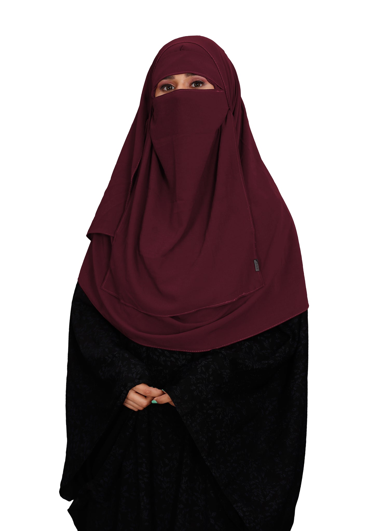 SIGNATURE ELEGANCE TWO LOOP HIJAB AND ONE LAYER NIQAB SET