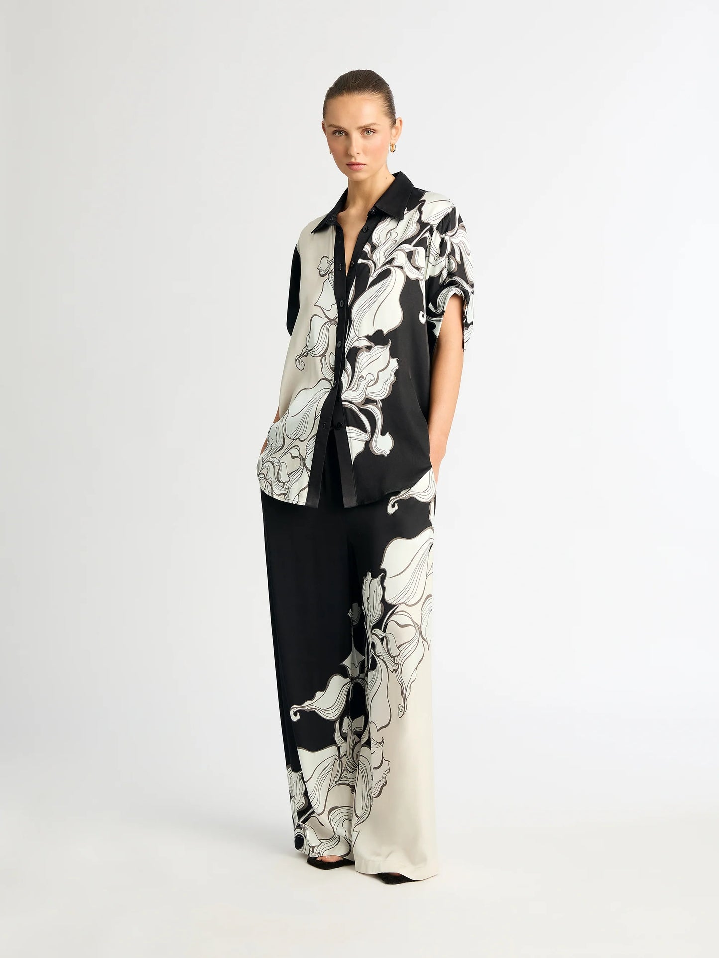 PENCIL FLORAL NATURE PREMIUM CO-ORD SET