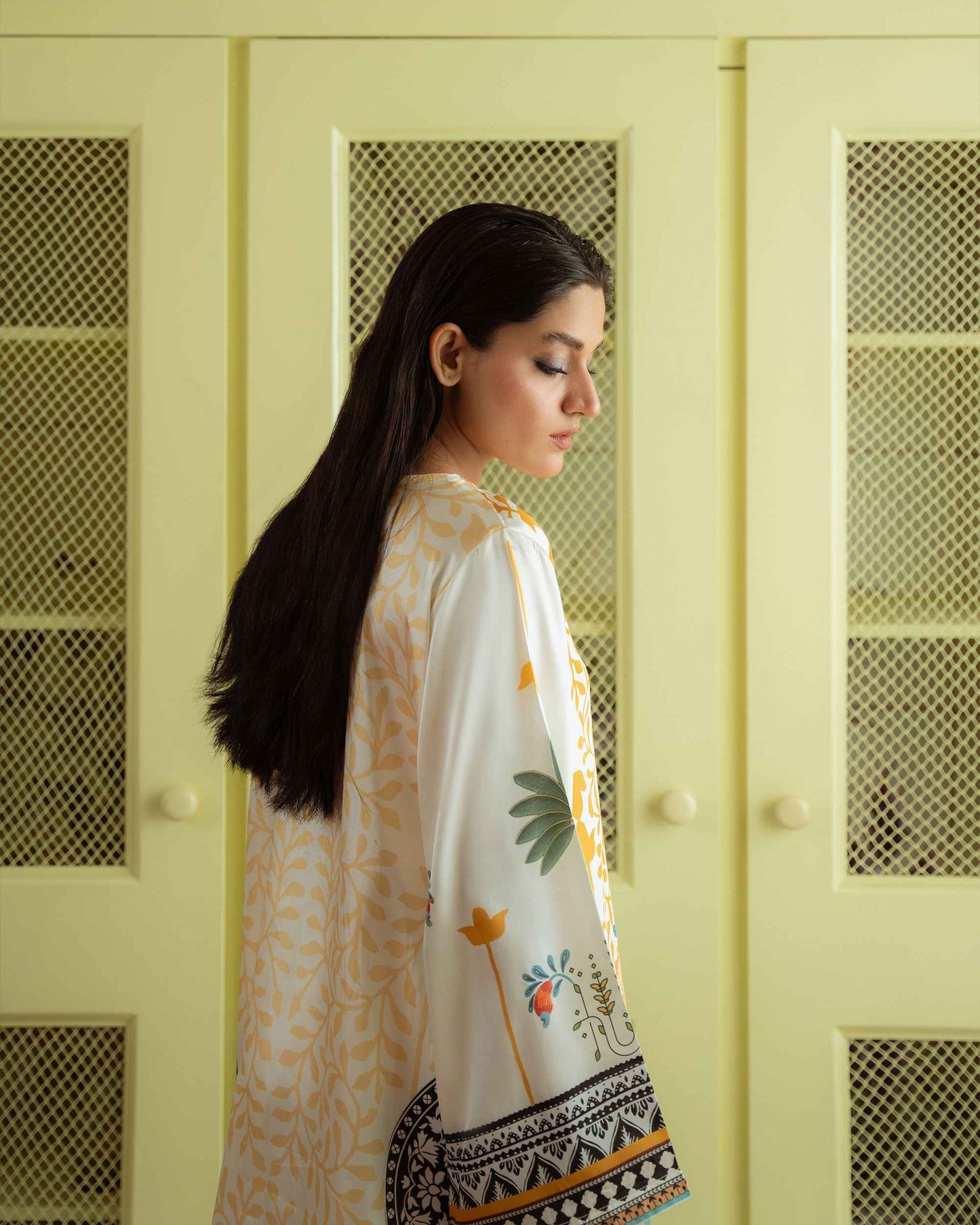 GOLDEN HOUR PREMIUM LONG TOP AND BOTTOM SET