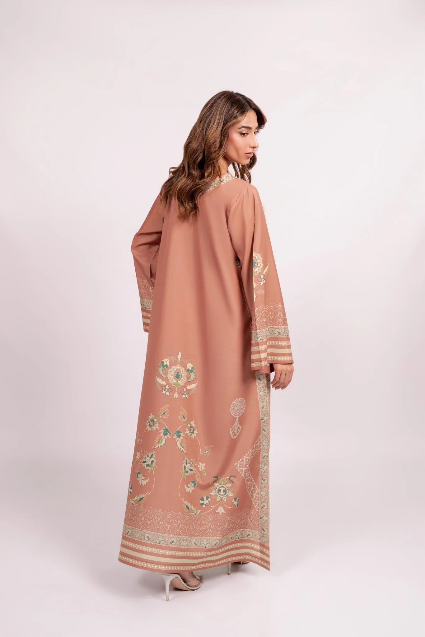 EARTHEN TONE PREMIUM LONG DRESS
