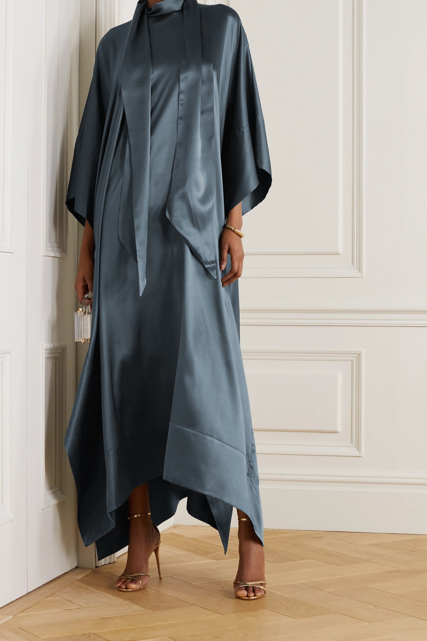 PREMIUM STYLE SAPPHIRE KOREAN NIDA KAFTAN