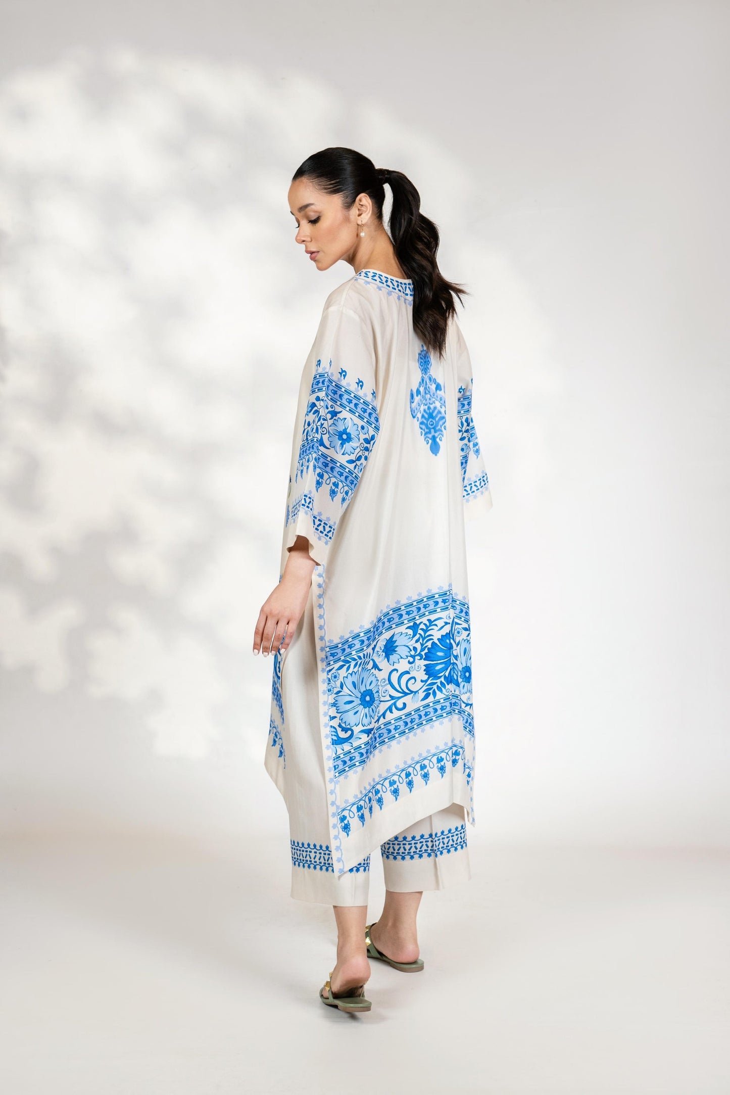 SERENITY GRACE PREMIUM LONG TOP AND PANT SET