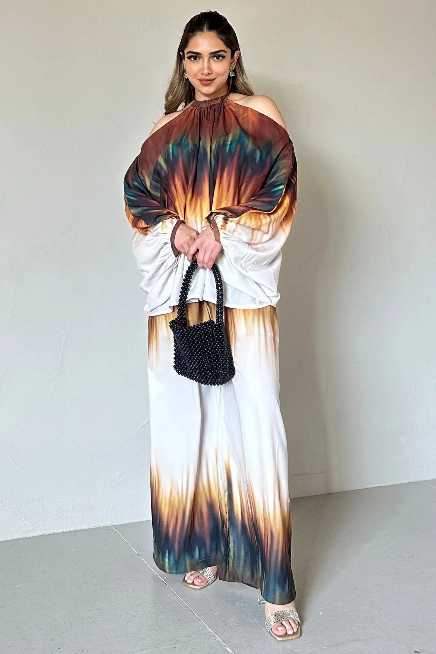 NOBU FIRE PREMIUM TOP AND PANT SET