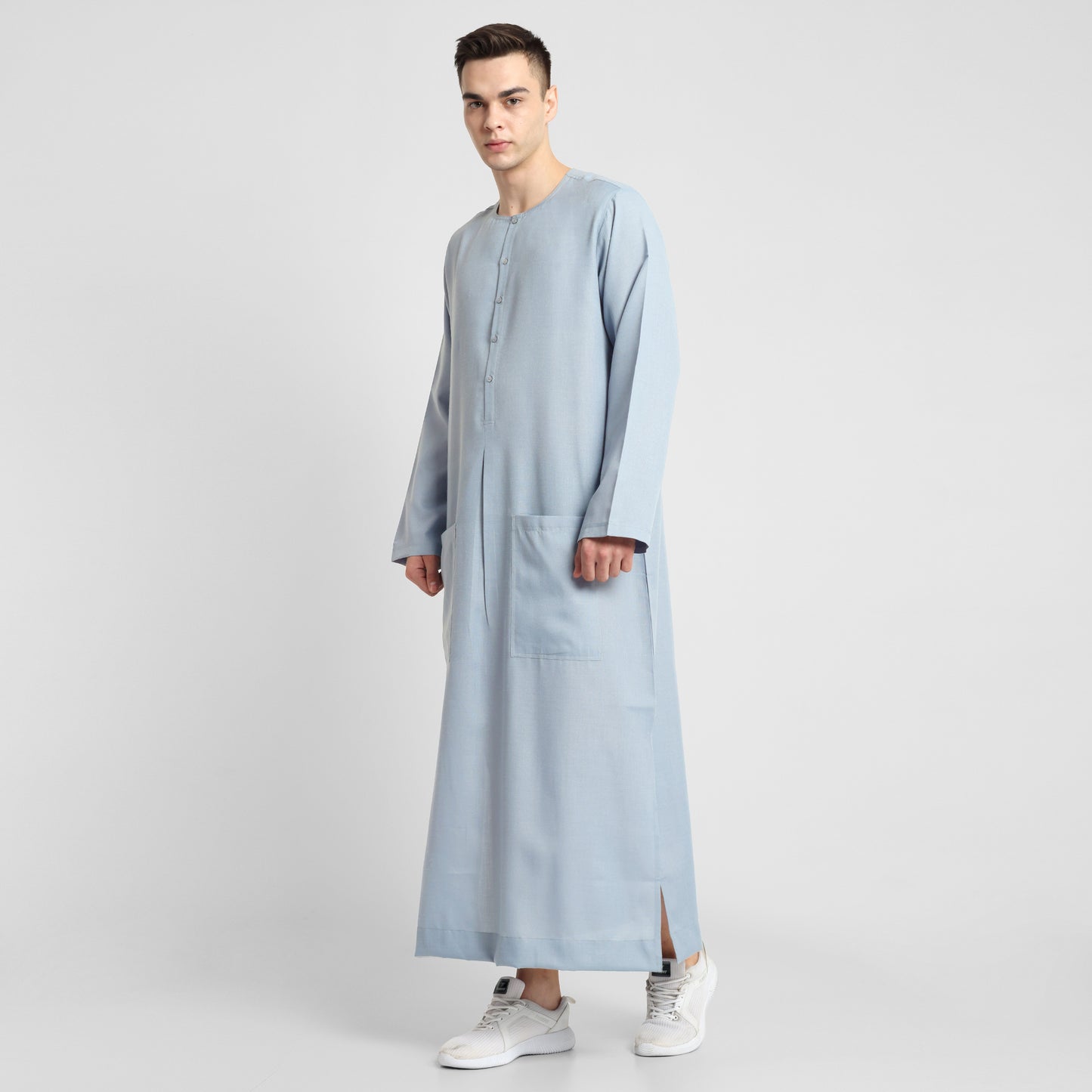 HIGH QUALITY PREMIUM ARAB STYLE ROUND LINE JUBBA THOBE