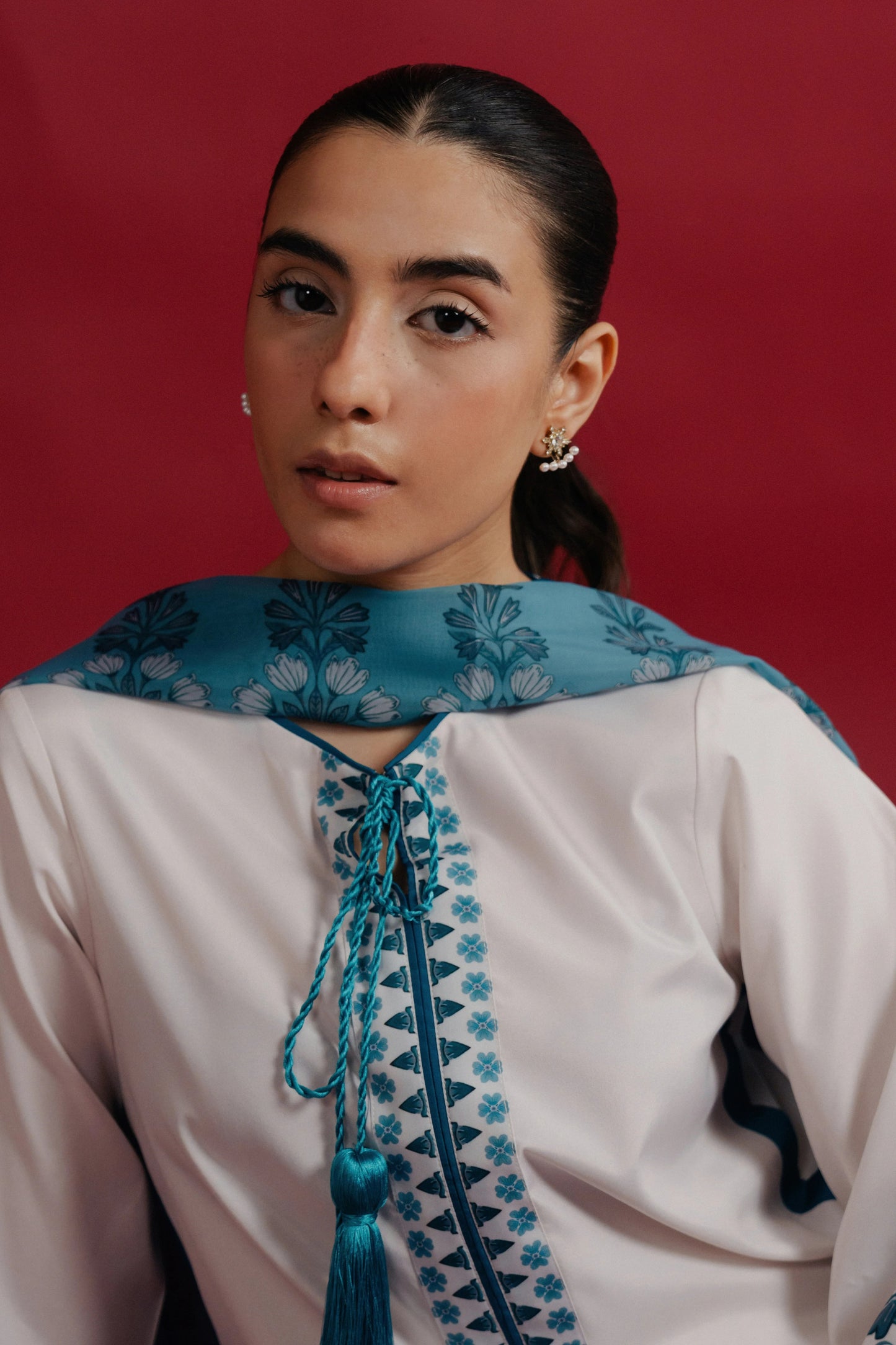 GARNET GRACE PREMIUM LONG TOP AND PANT