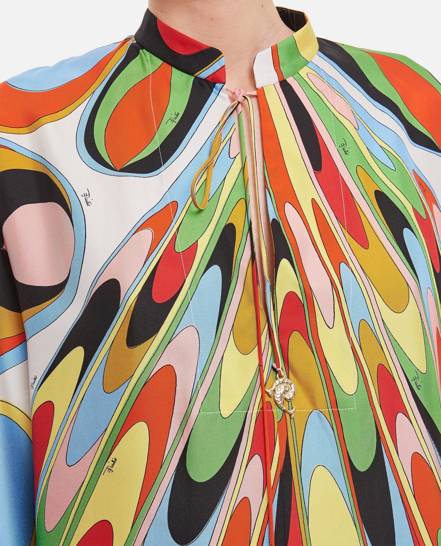 MULTI COLOUR ABSTRACT STYLE PREMIUM LONG KAFTAN