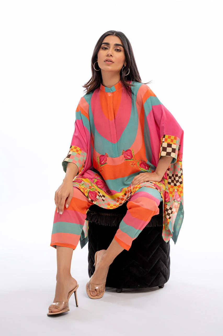 VIBRANT DREAMS: COLORFUL  CO-ORD SET