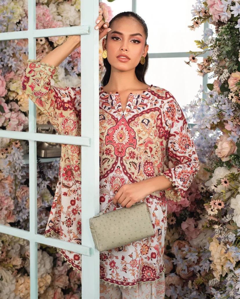 PAISLEY BLOOM PREMIUM TOP AND PANT SET